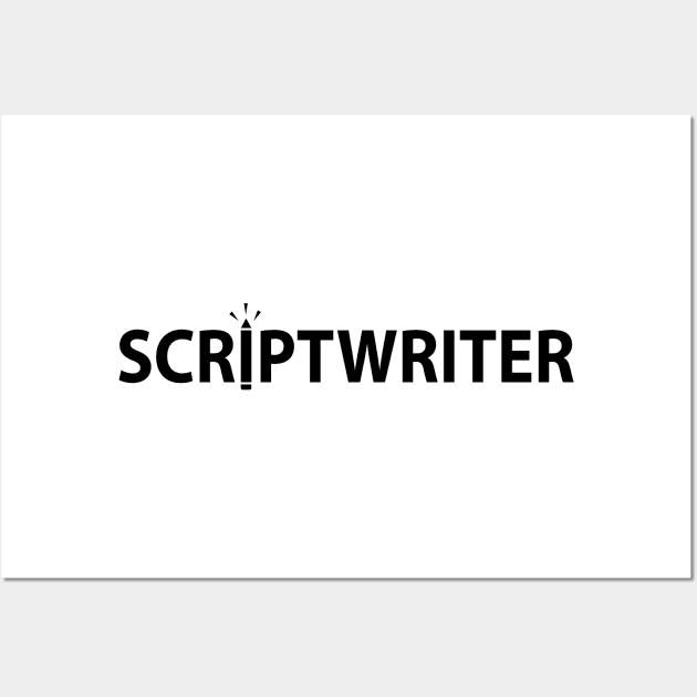 Scriptwriter Wall Art by dewarafoni